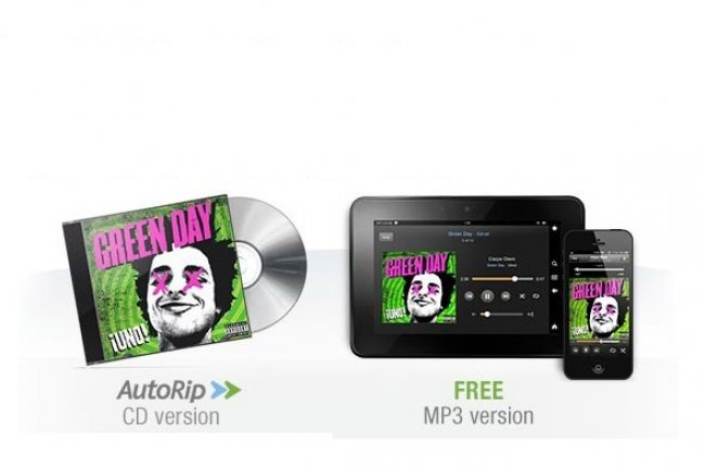 Tous les CD achets sur Amazon depuis 1998 et ligibles au service AutoRip peuvent tre gratuitement disponibles en MP3 sur le Cloud Player des clients d'Amazon.