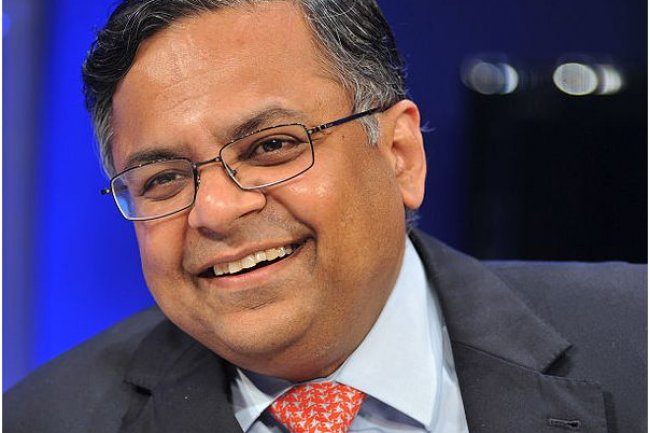 Natarajan Chandrasekan, PDG de Tata Consultancy Services (TCS) / Crdit : World Economic Forum.
