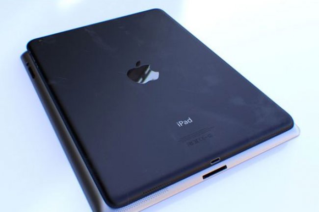 Selon iLounge, Apple commercialisera liPad 5, une tablette de 9,7 pouces ressemblant  liPad mini, en octobre 2013. Crdit: D.R