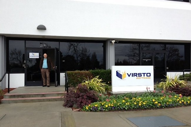 Le siège de Virsto à Sunnyvale en décembre dernier. Crédit S.L.