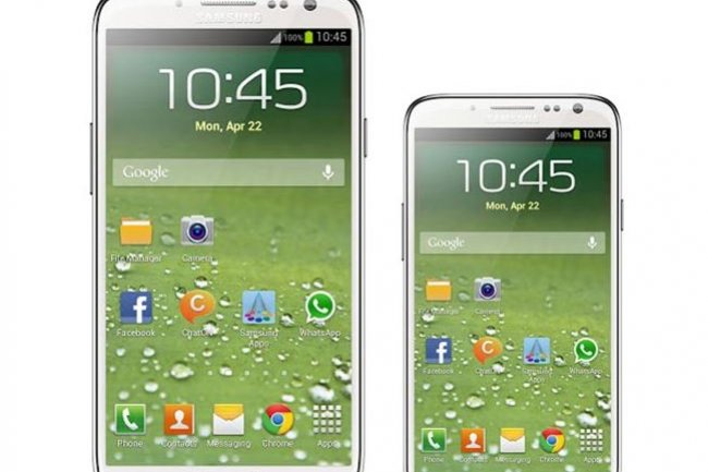 Le Galaxy S4 de Samsung pourrait sortir fin mars. CRdit: D.R