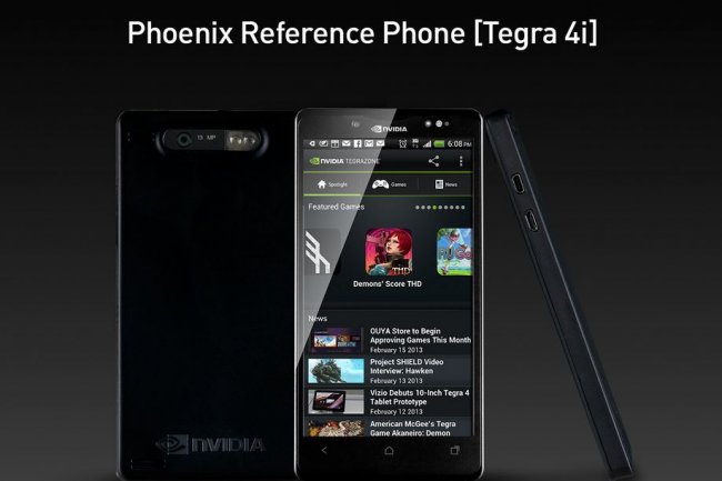 Le smartphone prototype de Nvidia sur base Tegra 4i