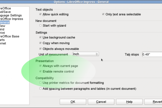 Impress Remote permet aux utilisateurs de LibreOffice de contrler leurs prsentations de slides depuis un smartphone sous Android. Crdit: D.R
