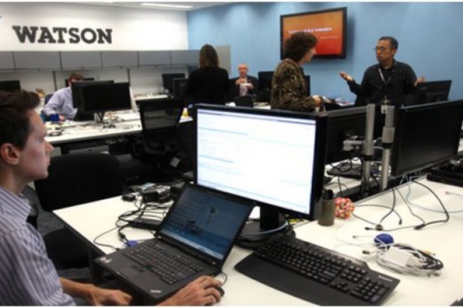 Install dans le centre de recherche T.J. Watson  Yorktown Heights (ci-dessus), le Customer Experience Lab est un partenariat entre IBM Research et la division Global Business Services d'IBM.