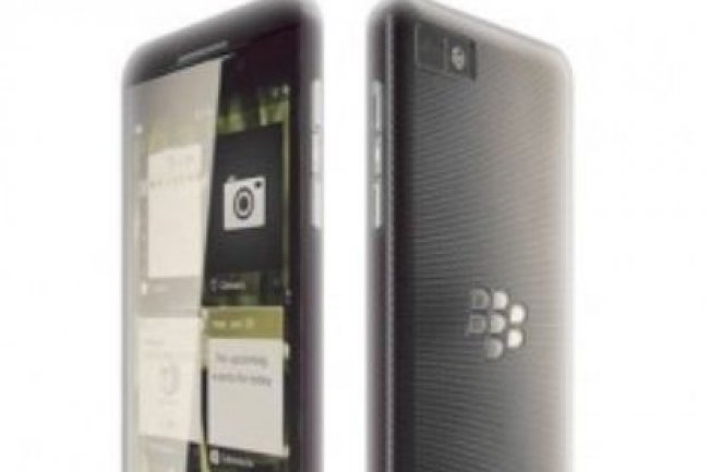 Le Z10 de Blackberry. Crdit: D.R