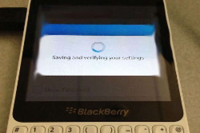 Image du Blackberry low cost Crdit Photo: Blackberry OS