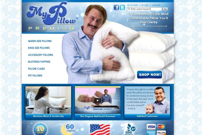Le fabricant amricain d'oreillers My Pillow comptait sur la mise en place du logiciel de CRM Salesforce pour suivre son nouveau systme de spots publicitaires.