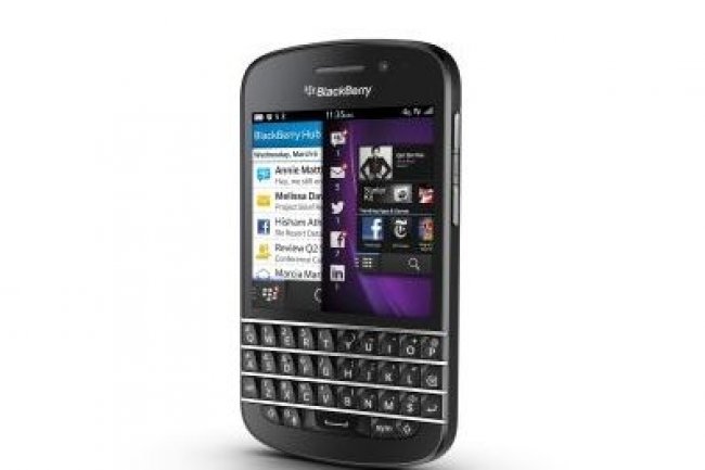 BlackBerry espère vendre des millions de Q10 dans le monde.