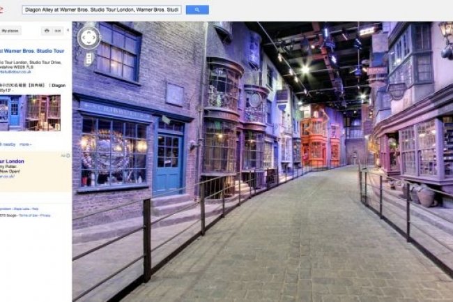 Google Map du Chemin de Traverse au Warner Bros. Studio Tour London, Warner Bros. Studio Tour London, Studio Tour Drive, Leavesden