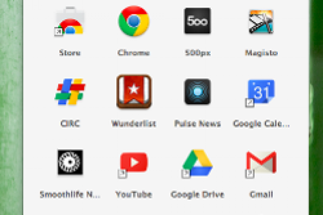 Google a présenté un lanceur pour les Chrome Apps dans Windows Crédit Photo : D.R