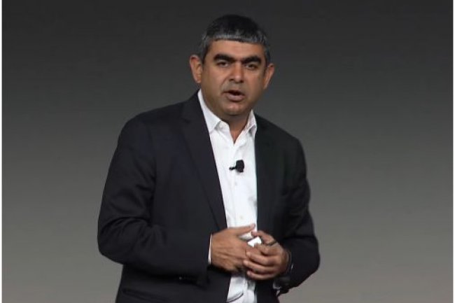 Vishal Sikka, directeur technique et membre du comit excutif de SAP, sur TechEd Las Vegas 2013. (crdit : D.R.)