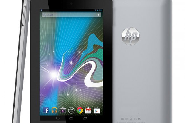 La tablette 7 pouces de HP sera accessible aux Etats-Unis pour moins de 90 dollars HT. Crédit: D.R