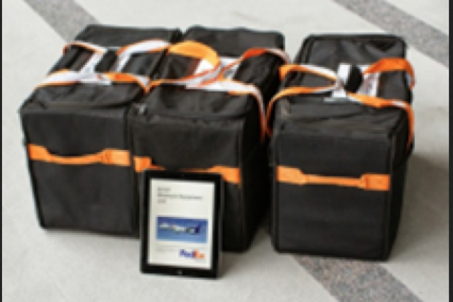Sur ses vols de fret, FedEx a dmatrialis sur 4300 tablettes les 32 tonnes de documentation papier
