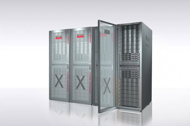 Des mises  jour matrielles et logicielles ont t effectues pour l'Exadata X4 d'Oracle.