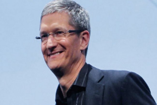 Tim Cook, CEO d'Apple, a envoy ses voeux aux salaris. Crdit Photo: D.R