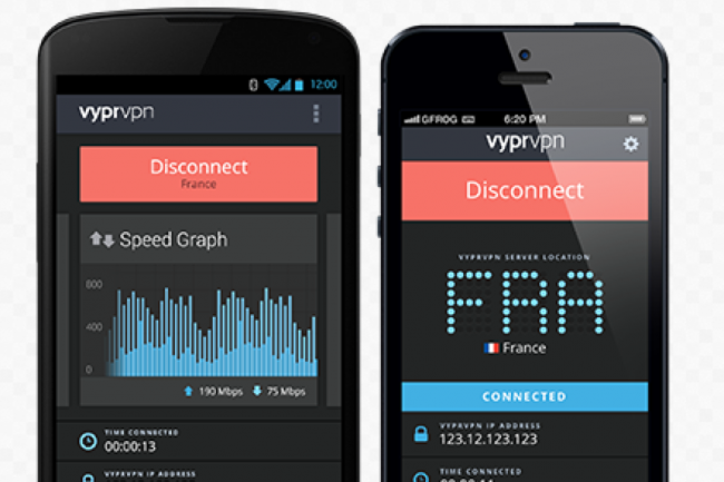 La solution VyprVPN Chameleon de Golden Fro est disponible pour les terminaux mobiles et les postes de travail.