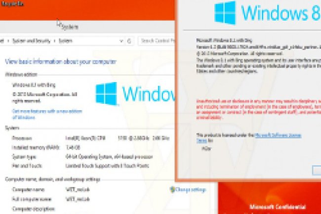 Le blogeur Wzor a publié plusieurs captures d'écran de Windows 8.1 with Bing. Crédit Photo: D.R