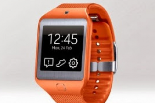 Lapp suisse de sant Dacadoo prinstalle sur les montres Samsung Gear 2.