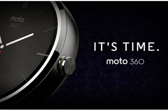 La Moto 360 de Motorola sera le premier modle de montre connecte sous Android Wear. (crdit : D.R. cliquer pour agrandir)