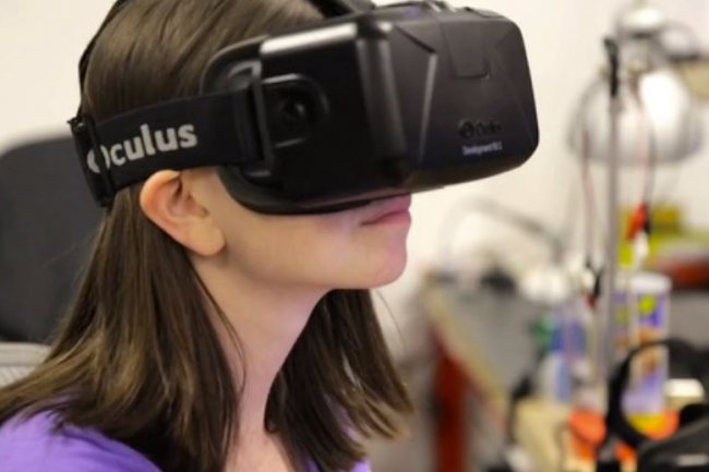 Oculus VR, qui conoit des casques virtuels ddis aux jeux,  vient d'entrer dans le giron de Facebook. Crdit: D.R.