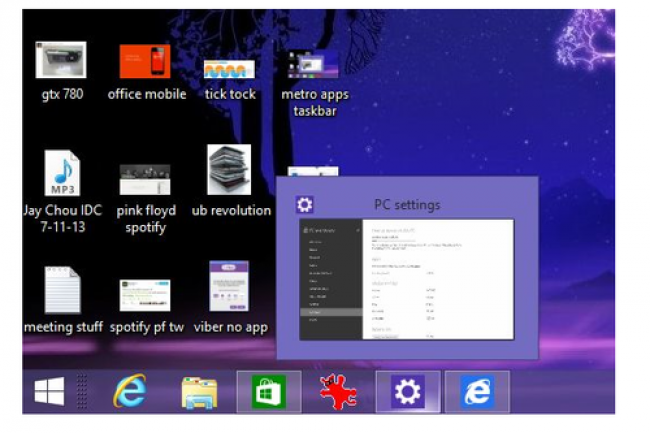 Pour rpondre aux critiques des utilisateurs, Windows 8.1 opre un come-back avec le retour du bon vieux bureau.