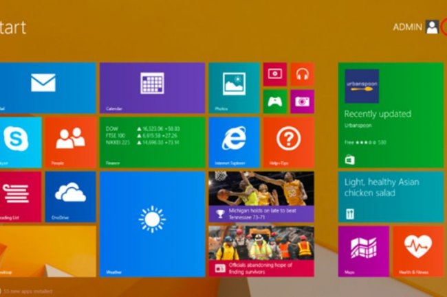 L'update de Windows 8.1 est disponible depuis le 8 avril. Crédit: D.R