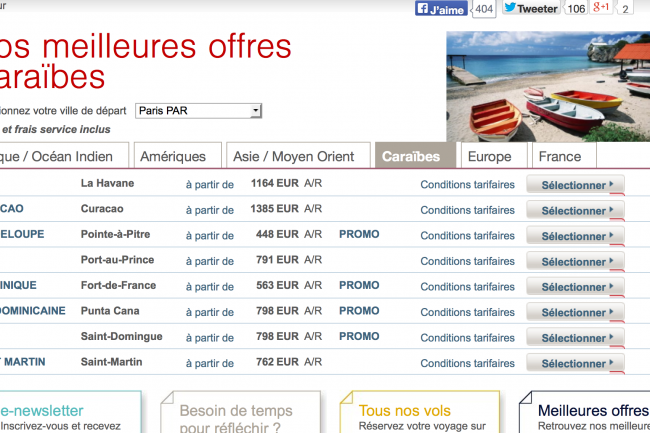 Air France optimise son processus de tests pour son site e-commerce B2C.