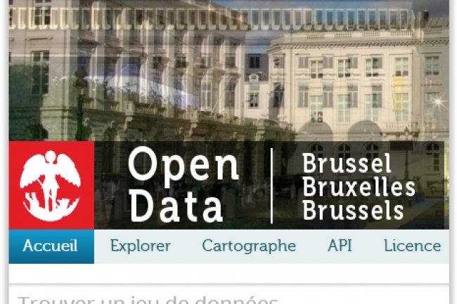 La ville de Bruxelles est pionnire en matire d'Open Data dans son pays en ayant ouvert ds fvrier 2012 son site ddi. (crdit : D.R.)