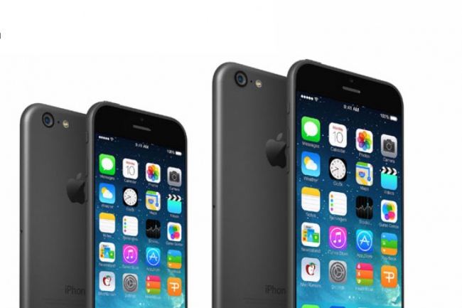 L'iPhone sera disponible dans deux tailles (4,7 et 5,5 pouces) avec une puce A8 plus vloce.