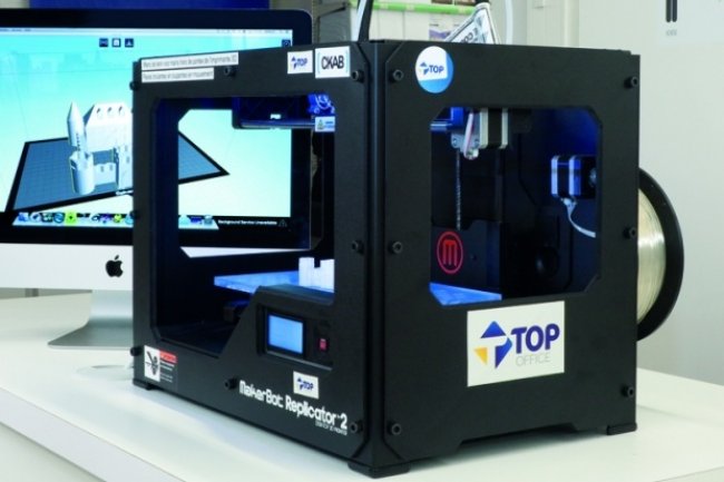 Avec son offre d'impression 3D, TopOffice se met au service des TPE et PME . Crédit D.R.