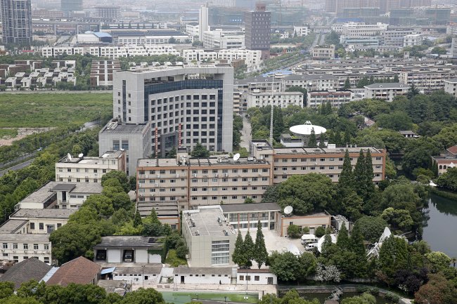 Ces immeubles  Shanghai abriteraient les activits de l'Unit 61486 et du groupe Putter Panda.