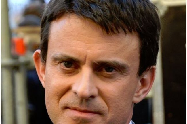 Le Premier Ministre, Manuel Valls,  (crdit : Wikipedia / Jackolan1)