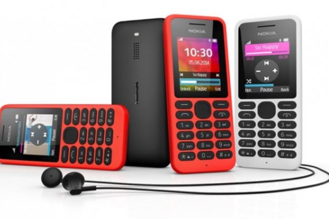 Le Nokia 130 est un mobile classique exclusivement fait pour tlphoner, lire des vidos ou couter de la musique. Crdit : D.R