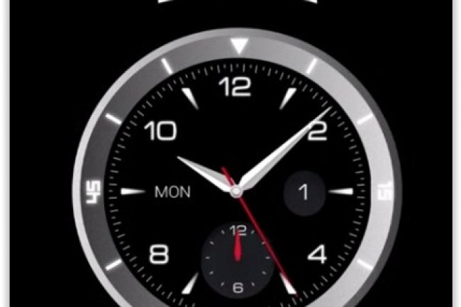 Avec son cadran rond, la G Watch R de LG se positionne en concurrence frontale avec la Moto 360 de Motorola. (crédit : D.R.)