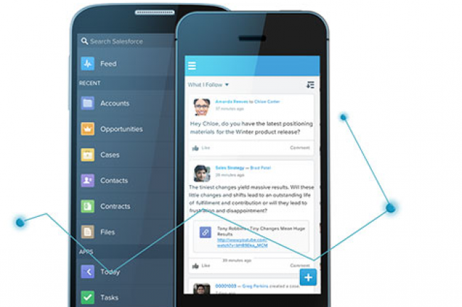 Salesforce1 Community Cloud est nativement disponible pour terminaux mobiles.