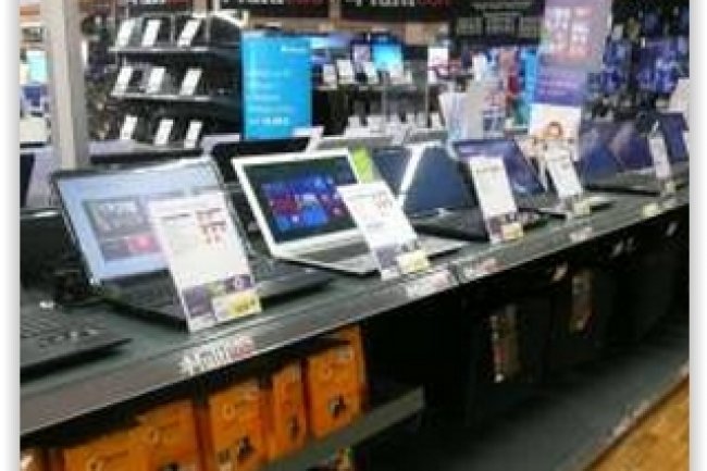 Le chiffre d'affaires du marché de la micro-informatique comprenant les ventes de PC, portables et tablettes a atteint 1,32 milliard de dollars sur le dernier trimestre. (crédit : D.R.)