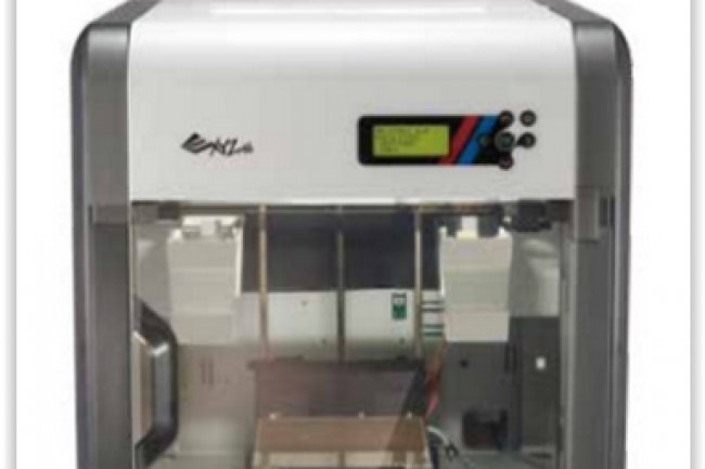 La da Vinci 1.0 se positionne sur le march des imprimantes 3D grand public entre de gamme. (crdit : D.R.)