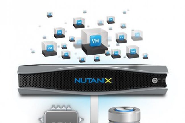 La plateforme Virtual Computing de Nutanix réunit dans une appliance intégrée les composantes serveur et stockage. (crédit : D.R.)
