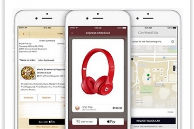 Une API permet aux dveloppeurs dintgrer Apple Pay  leurs apps. (crdit : D.R.)