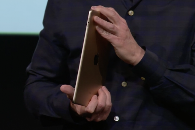 Apple lance un iPad Air 2 plus fin et plus vloce avec sa puce A8X.