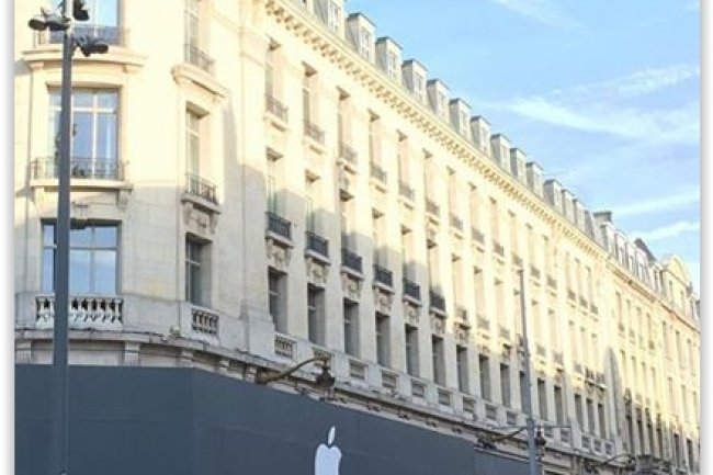 L'Apple Store de Lille devrait s'tendre sur une surface de prs de 1 000 m2. (crdit : D.R.)