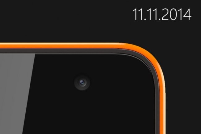 Le smartphone Lumia de Microsoft sera dot d'une coque de couleur orange  Crdit: D.R