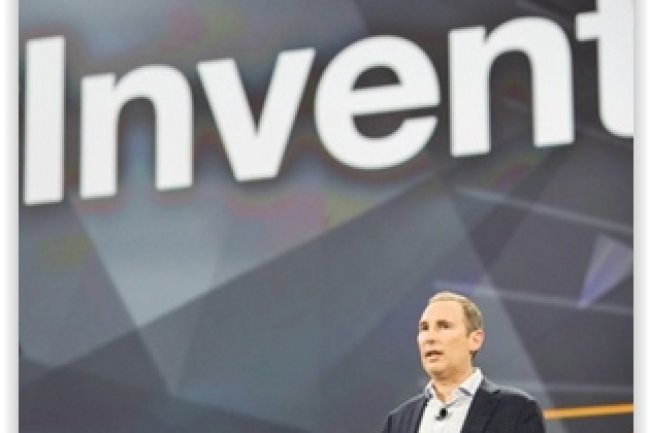 Andy Jassy, directeur dAWS, lors de la confrence re:Invent 2014. (crdit : D.R.)