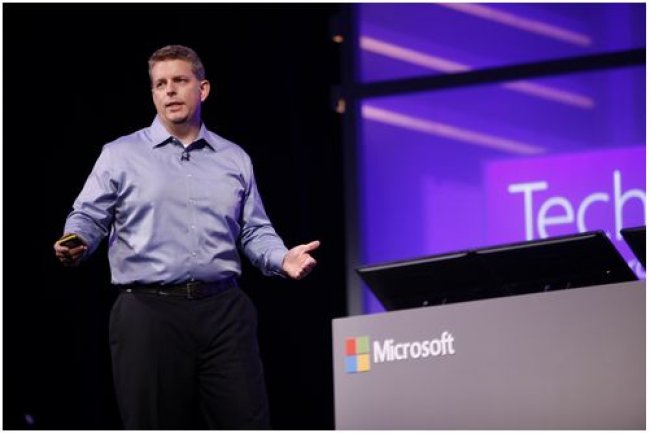 Jason Zander, vice-président corporate, responsable de l'équipe Azure chez Microsoft, intervenant lors du TechEd Europe de l'éditeur à Barcelone, le mois dernier. (crédit : Microsoft)