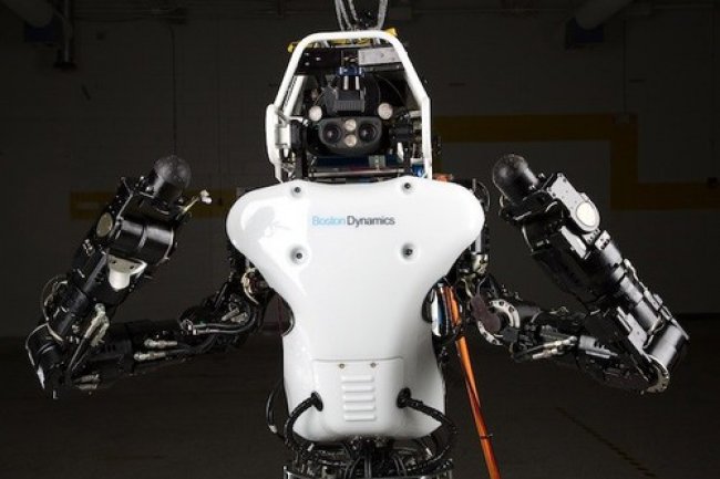 75% des pices du Darpa ont t changes pour accroitre la mobilit du robot.