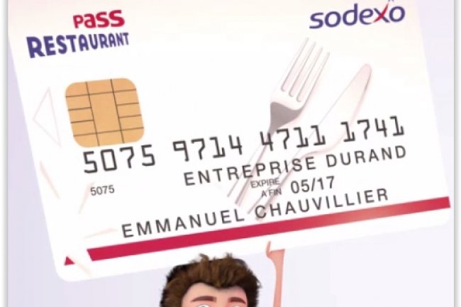 La carte Pass Restaurant propose par Sodexo sera gnralise d'ici la fin du 1er trimestre 2015. (crdit : D.R.)