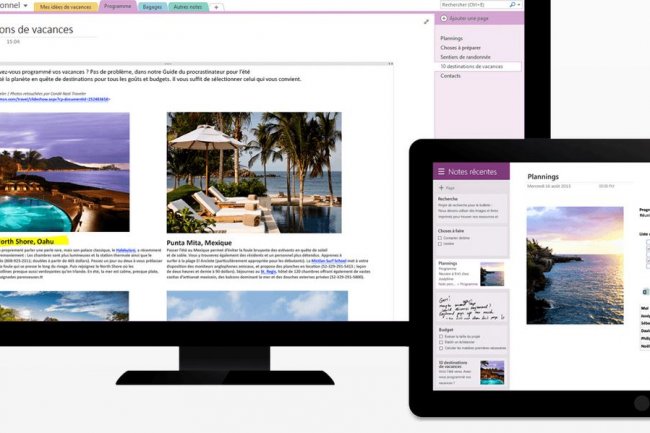 La version gratuite de OneNote s'enrichit de nombreuses fonctions : Crdit: D.R