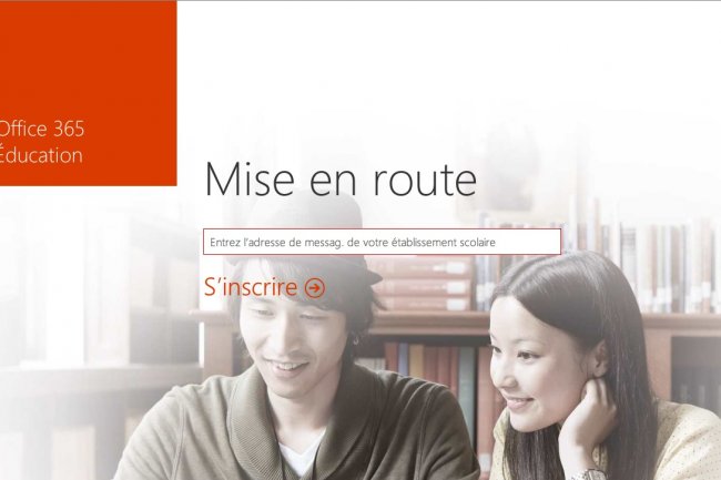 En France, les etudiants de 200 tablisssements peuvent accder gratuitement  la suite bureautique Office 365. Crdit: D.R