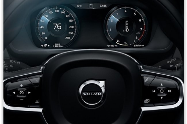 Le systme d'alertes connect entre vhicules sera propos par Volvo  compter de 2016, en option dans son XC90. (crdit : D.R.)