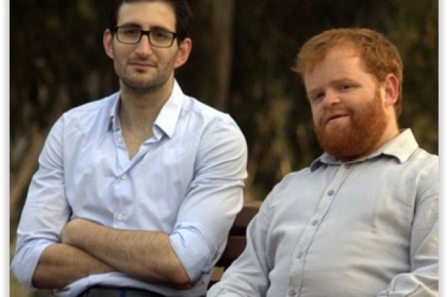Shlomi Boutnaru ( gauche) et Liran Tancman ( droite), sont co-fondateurs et respectivement CTO et CEO de CyActive. (crdit : D.R.)